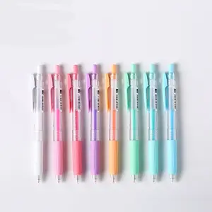 colored pen 80pcs Suppliers-Zebra JJ15 school stationery products wholesale kawaii multi color mechanical press color ink gel pen with rubber grip