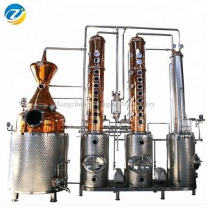 Alambic inoxydable 1000L, distillerie <span class=keywords><strong>en</strong></span> cuivre, nouvelle collection - Product Image 2