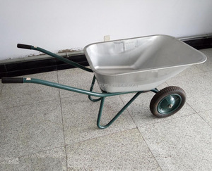 Galvanisé en acier à deux roues <span class=keywords><strong>brouette</strong></span> de construction WB5009S - Product Image 2