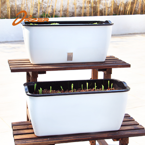 Fleur plante jardin légumes biodégradables machine faire en plastique planteur pots - Product Image 1