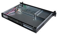 Montage en rack ultra compact 1U, profondeur du châssis/boîtier de bureau 11.8 "seulement EKI-N130