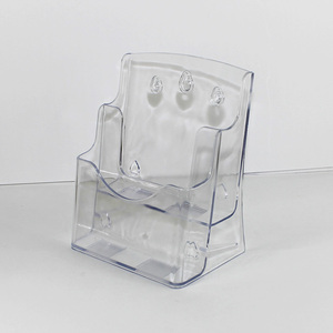 Văn Phòng Plexiglass A5 Nhựa Tập Tin Tài Liệu Tờ Rơi Giấy Brochure <span class=keywords><strong>Display</strong></span> Chủ Stands Rõ Ràng Brochure Organizer Hộp Hiển Thị - Product Image 4