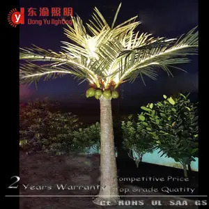 Cây Cọ Giáng Sinh Hình Nón Led Thường Xanh Nhân Tạo Thắp Sáng Ngoài Trời - Product Image 1