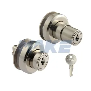 Verrou de sécurité coulissant à enfoncer MK504 pour tiroirs et boîtes de meubles, style design industriel pour écoles, gymnases et hôtels - Product Image 1