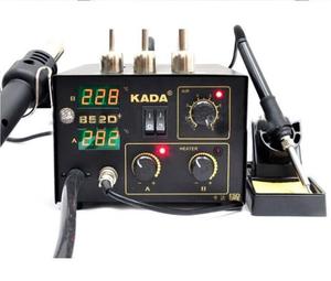 KADA <span class=keywords><strong>852D</strong></span> Stazione di Rilavorazione Saldatore Ad Aria Calda Saldatore SMD