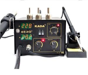 KADA 852D Rework Welder Station Hot Air Soldering Iron SMD Solder Station