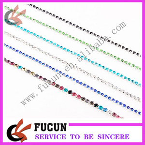 Catena di Strass <span class=keywords><strong>per</strong></span> Abiti in Stile Carnevale, Design alla Moda <span class=keywords><strong>per</strong></span> Creazioni Artigianali - Product Image 4