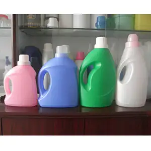 Sıcak satış 5L/3L/2L sıvı deterjan, çamaşır deterjanı plastik şişe ile ucuz fiyat