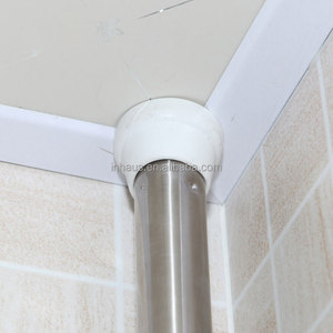 Étagère murale télescopique en <span class=keywords><strong>acier</strong></span> inoxydable, 4 niveaux, moderne, de douche d'angle, pour la salle de bain - Product Image 5