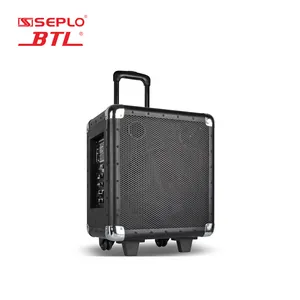 BTL Portable Wireless Pa Suara Amplifier Isi Ulang Trolley Speaker PA-910