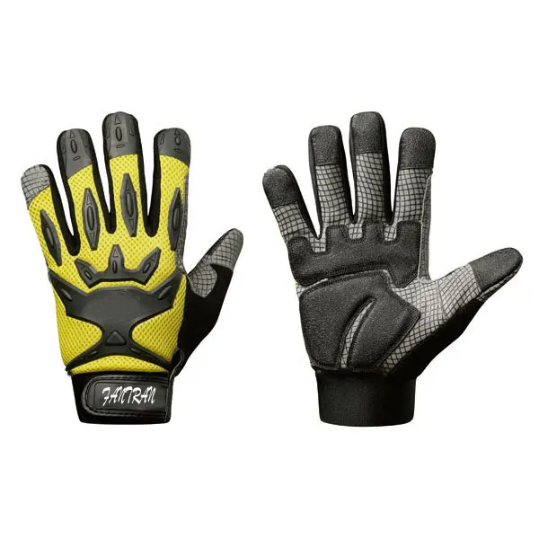 Gebrauchs sicherheits handschuhe Mechanische Handschuhe mit stoß festem Gummi für Handflächen schutz