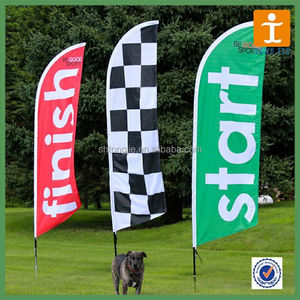 Tj -- xb-204 Happy New Year banner flag print out your company's logo - Product Image 5