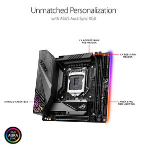 A. sus rog strix Z390-I placa-mãe de jogos usado, com soquete lga1151 para 9th/ 8th gen intel core desktop processadores - Product Image 3