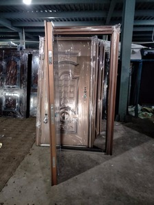 <span class=keywords><strong>Abren</strong></span> y exterior posición puerta de seguridad de acero con acabado de cobre - Product Image 5