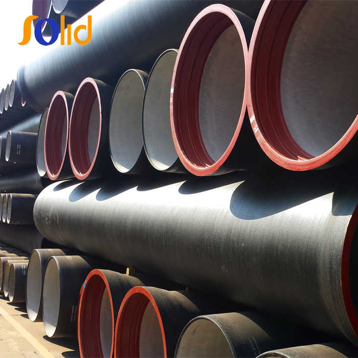 ISO2531/EN545/EN598 k9 6M DN300 DN900 Ductile Cast Iron Pipe Price List