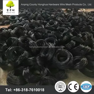 China hohe qualität schwarz getemperten draht/schwarz eisendraht/kabelkonfektionen, elektrische kabel draht( direkten zulieferer)