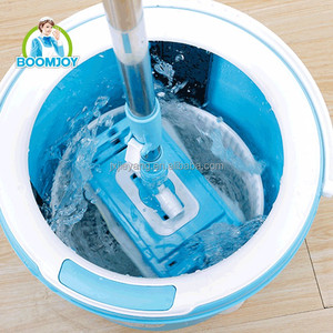 Mop, Schoonmaken, Polish Alle In Een Stap 360 Graden Spin Emmer Schoonmaken Mop