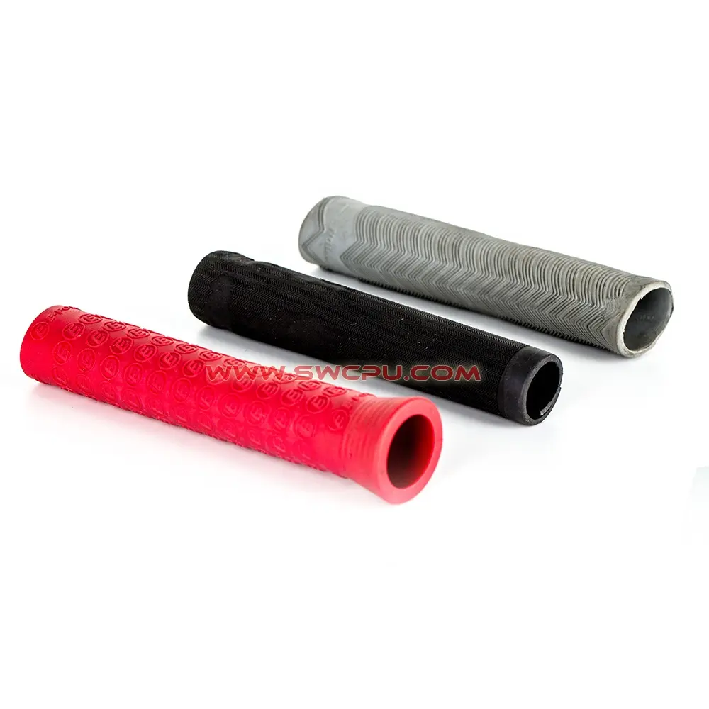 Alças moldadas de silicone resistente ao calor/punho da mão de borracha para bicicleta