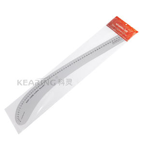 Kearing thương hiệu nhôm thay đổi hình thức đường cong Cai Trị, Pháp đường cong 60cm Metric, tay áo đường cong Metric Cai Trị # 6261a - Product Image 4