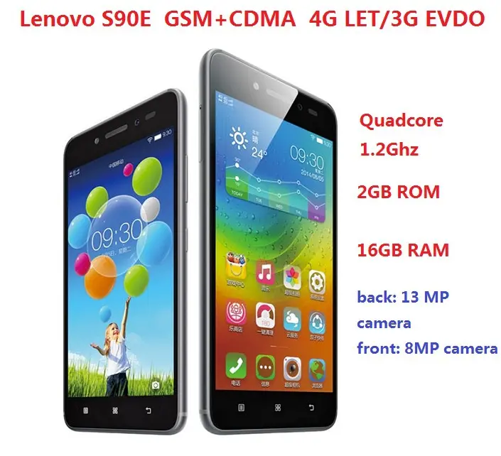 Toptan orijinal marka yeni Lenovo S90E <span class=keywords><strong>GSM</strong></span> + CDMA 3G EVDO 4G LTE Android akıllı telefon çift SIM çift bekleme CDMA <span class=keywords><strong>2000</strong></span>