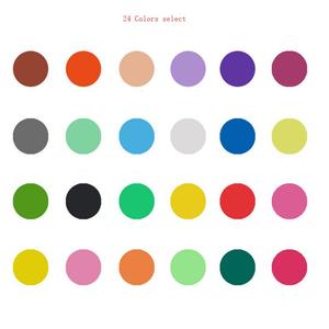 24 màu sắc siêu siêu nhẹ plasticine Kit cho trẻ em DIY Polymer đất sét Mô hình đồ chơi nhựa bùn chơi bột trong hộp - Product Image 3