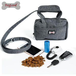 Collar y correa para mascotas Easy Walking Dog con bolsa de Asa <span class=keywords><strong>Dual</strong></span> <span class=keywords><strong>Doggie</strong></span> Bungee Pet Snack Bag - Product Image 3