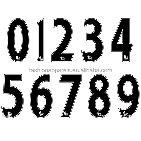 Camiseta con estampado de letras y nombre, camiseta de fútbol, plastisol, transferencia de calor, números, OEM