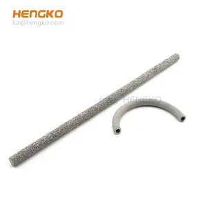 HENGKO 316l sinterizado de filtro de acero inoxidable tubos de acero inoxidable sinterizado de filtro