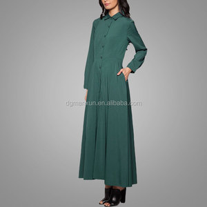 Nuevo estilo acampanado doble estilo paquistaní vestidos <span class=keywords><strong>camiseros</strong></span> - Product Image 2