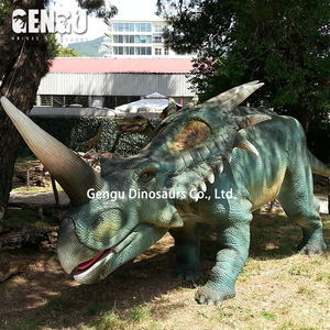 High Simulation Outdoor Animatronic <strong>Dinosaur</strong> For <strong>Carnival</strong> Shopping Malls Airports Daycare Kindergarten Public Places Made Metal - Product Image 1