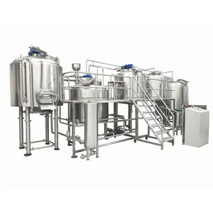 800l Brewhouse Rvs Bier Stampen apparatuur mash tun lauter tun