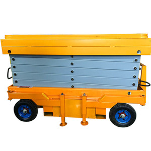 Plataforma Elevadora Móvil Plegable Eléctrica Tipo Tijera de 6m, 8m, 10m con Plataforma Antideslizante y Estructura de Acero de Alta Resistencia - Product Image 6