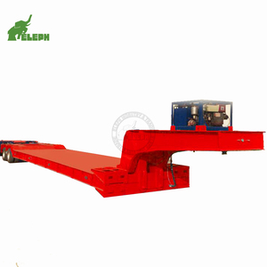 60 TONNES col de cygne hydraulique 3 essieux détachable Lowboy RGN chargement frontal remorque surbaissée <span class=keywords><strong>à</strong></span> <span class=keywords><strong>vendre</strong></span> - Product Image 5