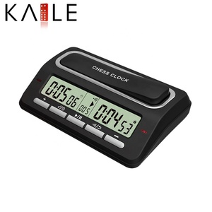 Reloj de Ajedrez Digital para Competición al Por Mayor, Económico, Negro y Rojo - Product Image 5