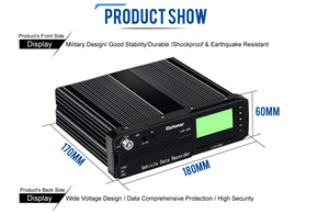 최고의 GPS WIFI <span class=keywords><strong>3G</strong></span> 4G 옵션 8채널 AHD 1080P 차량용 모바일 <span class=keywords><strong>DVR</strong></span> ADAS DSM BSD 키트 버스 트럭 차량 관리 AI MDVR 블랙박스 - Product Image 4
