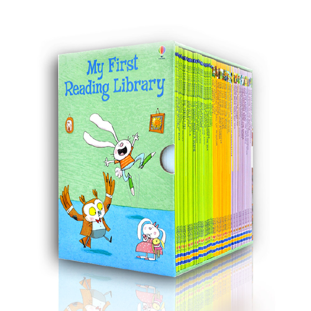 50 books/set Usborne My First Reading Library English Picture
