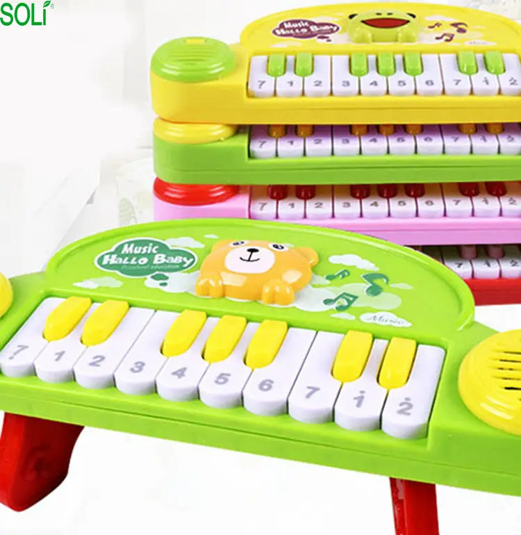 Kind E-Piano pädagogische Musik Spielzeug Klavier Cartoon E-Piano Musik instrument Spielzeug für Kinder