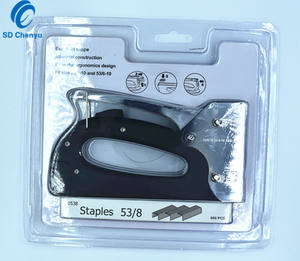 Pistola <span class=keywords><strong>Grapadora</strong></span> Manual <span class=keywords><strong>para</strong></span> Tapicería, de Alta Resistencia, <span class=keywords><strong>para</strong></span> Uso Industrial, Fabricada en China, Modelo 1416, <span class=keywords><strong>para</strong></span> Grapas de Metal y Acero - Product Image 5