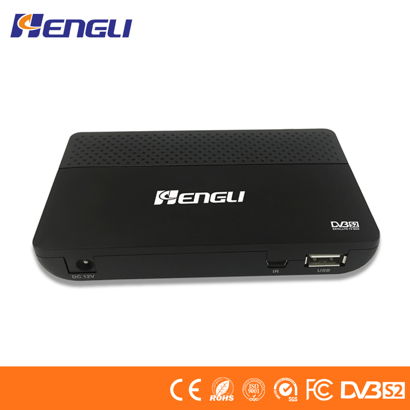 Mini receptor de satélite hd dvb-s2