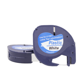 <span class=keywords><strong>Cinta</strong></span> PET de Alta Calidad <span class=keywords><strong>DYMO</strong></span> <span class=keywords><strong>Letratag</strong></span>, 12 mm x 4 m, Negro sobre Blanco, LT 91201, Compatible con Impresoras de Etiquetas <span class=keywords><strong>Dymo</strong></span>, con 1 Año de Garantía - Product Image 5