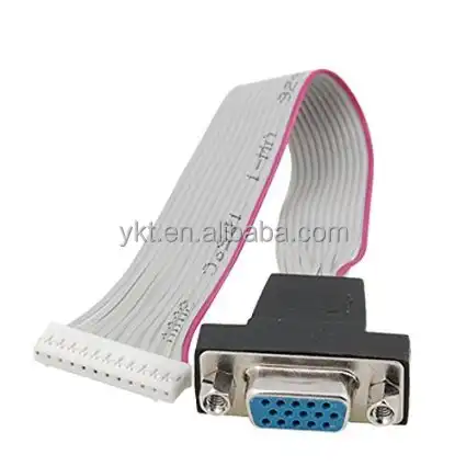 26 pin IDC to VGA cable