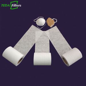 N99 N95 Filter wajah medis sejuk 100% Polipropilena kain tenun tidak ditiup EN14683 penggunaan Rumah Sakit - Product Image 6