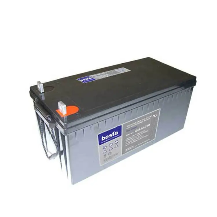 smf battery made in China 12v 200ah deep cycle GEL battery for solar energy storage