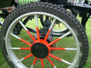 4 rueda de carro de caballos maratón/caballo sulky carrito de ruedas para la venta - Product Image 6