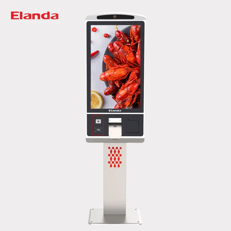 Ticket Vendor Machine Android Internet Touch Screen Self Betaling Terminal Kiosk