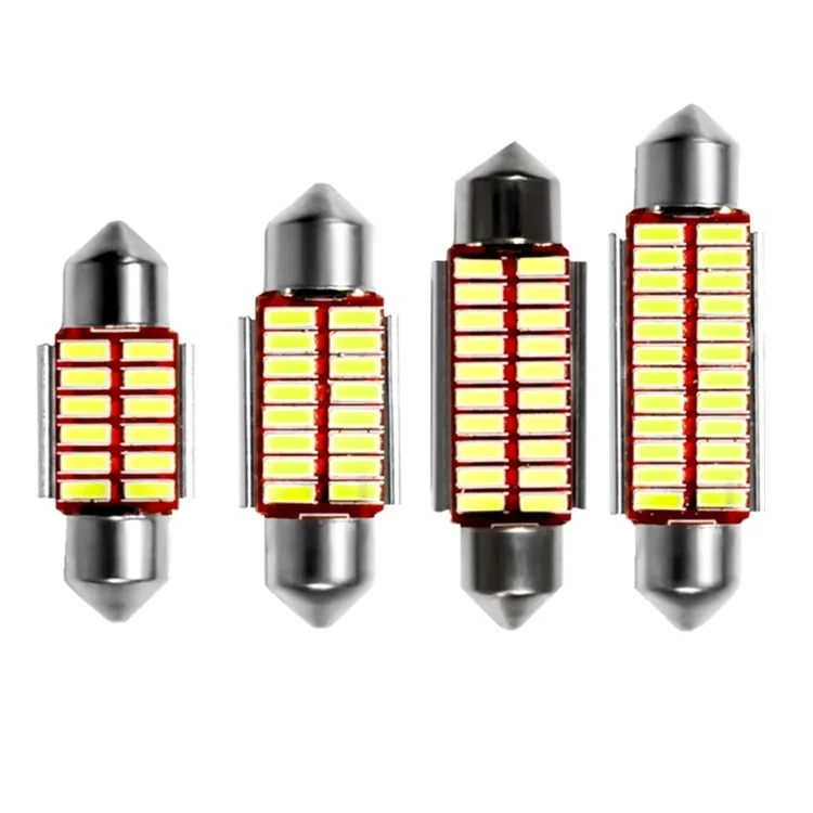 5 W Canbus C5W 4014 LED 12 16 20 24SMD Lampadine Festone 31 millimetri 36 millimetri 39 millimetri 41 millimetri 12 V