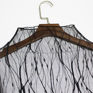 Donne di Estate della molla Della Camicia Camicetta di <span class=keywords><strong>Pizzo</strong></span> Parti Superiori Sexy Manica Lunga <span class=keywords><strong>Maglia</strong></span> <span class=keywords><strong>Nera</strong></span> See-through Camicette - Product Image 5
