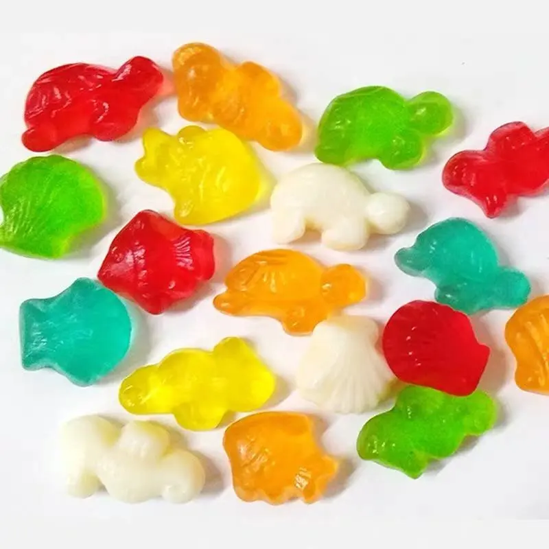 Halal bulk verpakking zachte gummy QQ candy