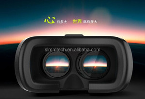 Google gafas de realidad vr 2 vidrio 3d vr auricular con nfc gafas de etiquetas 2.0 para 6 pulgadas ios y android teléfono móvil - Product Image 1