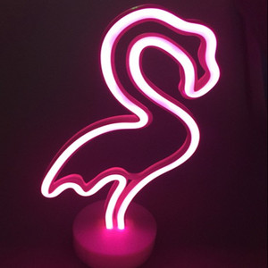 <span class=keywords><strong>Lampe</strong></span> de nuit flamant <span class=keywords><strong>rose</strong></span> à piles, <span class=keywords><strong>lampe</strong></span> de bureau LED avec lumières LED <span class=keywords><strong>néon</strong></span> personnalisées, indice de protection IP65, <span class=keywords><strong>rose</strong></span> - Product Image 2